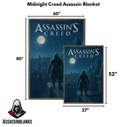 The Midnight Creed Assassin Blanket